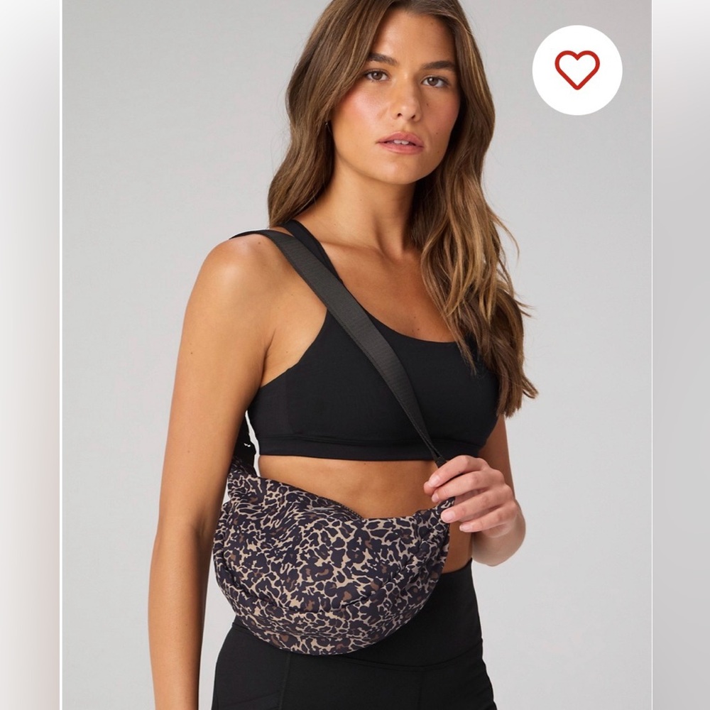 Fabletics Leopard Print Crossbody Bag